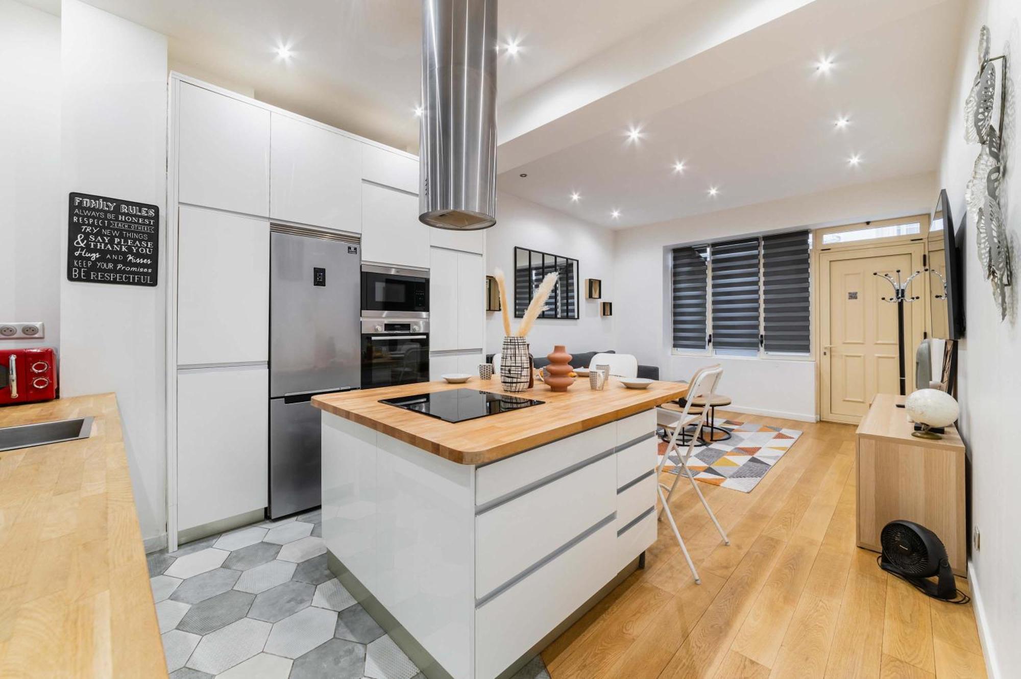 Appartement Lumineux Vaugirard A Paris 15 - 2P - Flat-Guest Exterior photo